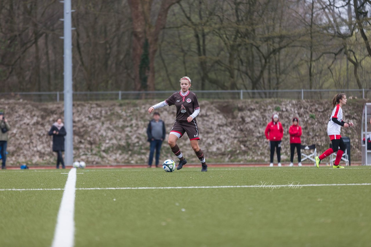 Bild 105 - B-Juniorinnen Walddoerfer - St.Pauli : Ergebnis: 4:1